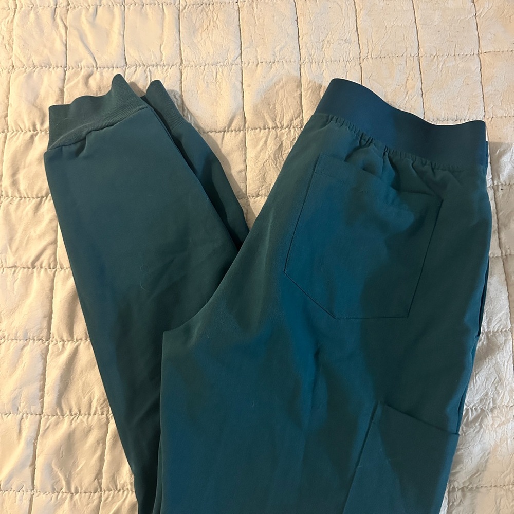 Mandala Teal scrubs bottoms